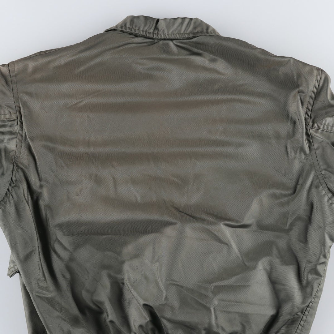 80's US military actual product CWU-36 polyamide Khaki type Vintage Second Hand