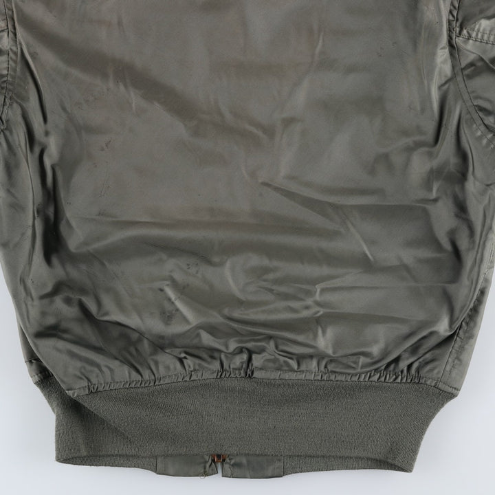 80's US military actual product CWU-36 polyamide Khaki type Vintage Second Hand