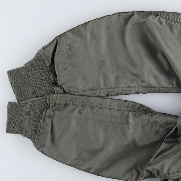 80's US military actual product CWU-36 polyamide Khaki type Vintage Second Hand