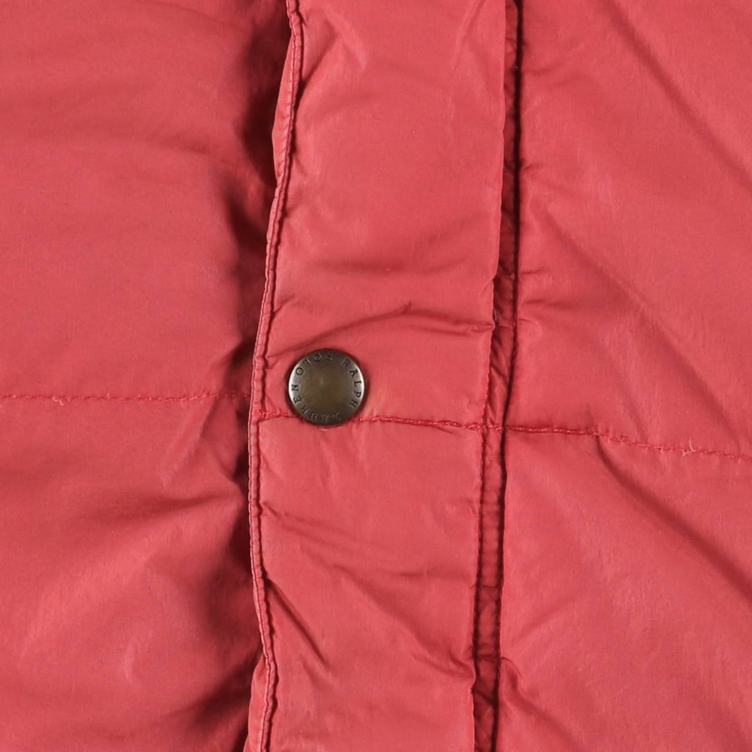 Ralph Lauren POLO by Ralph Lauren Down Parka, Men's XL polyester red type Vintage Second Hand