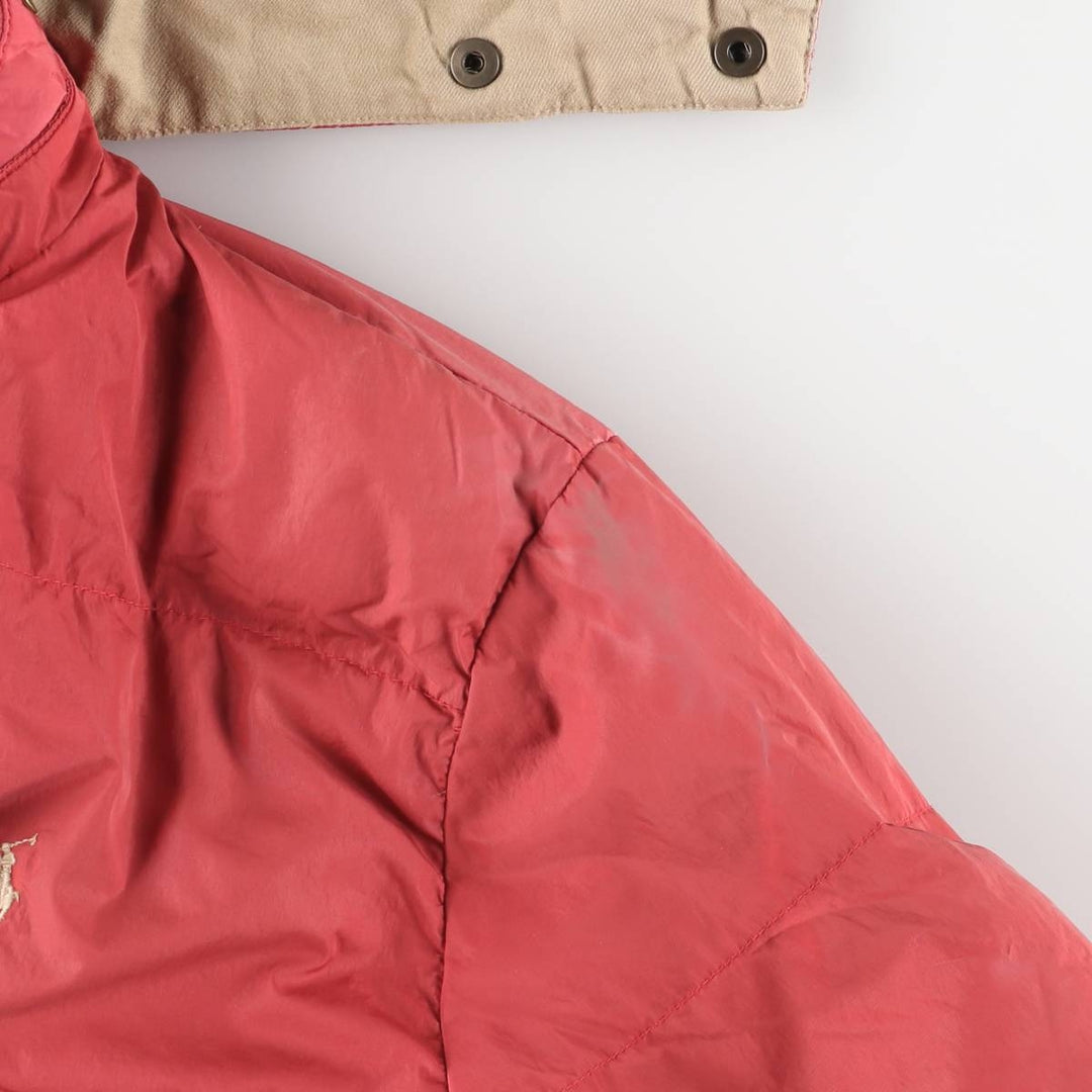 Ralph Lauren POLO by Ralph Lauren Down Parka, Men's XL polyester red type Vintage Second Hand