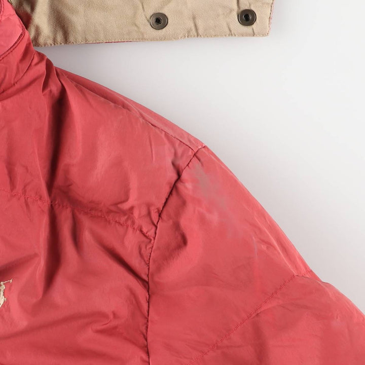 Ralph Lauren POLO by Ralph Lauren Down Parka, Men's XL polyester red type Vintage Second Hand