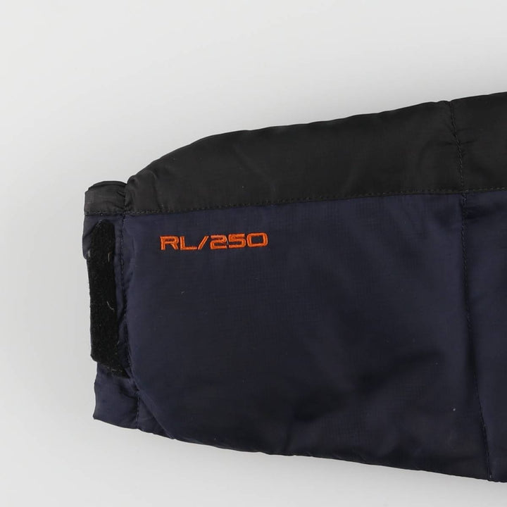 Ralph Lauren POLO by Ralph Lauren 250 Fill Power Down Jacket, Men's Size L polyester black type Vintage Second Hand