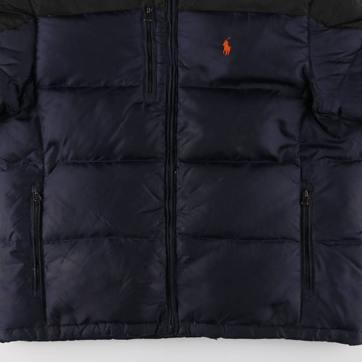 Ralph Lauren POLO by Ralph Lauren 250 Fill Power Down Jacket, Men's Size L polyester black type Vintage Second Hand