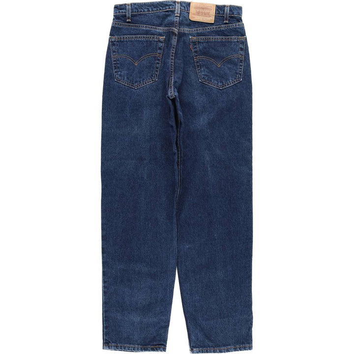 90'S Levi's 505-4819 Tapered Denim Pants, Made in USA, Men's Size 34, Vintage cotton blue type Vintage Second Hand