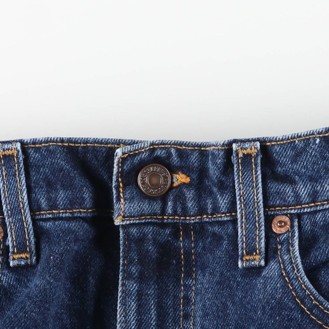 90'S Levi's 505-4819 Tapered Denim Pants, Made in USA, Men's Size 34, Vintage cotton blue type Vintage Second Hand
