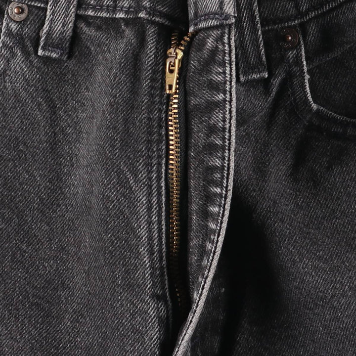 90'S Levi's 550-0260 Black Denim Tapered Denim Pants Made in USA Men's W30 Vintage cotton black type Vintage Second Hand