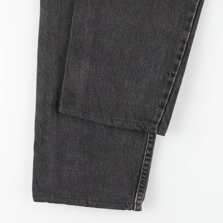 90'S Levi's 550-0260 Black Denim Tapered Denim Pants Made in USA Men's W30 Vintage cotton black type Vintage Second Hand