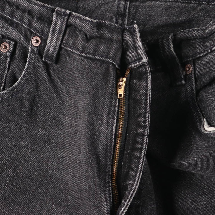 Levi's 560 Loose Fit Tapered Leg Black Denim Pants, Men's Size 32 unclear black type Vintage Second Hand