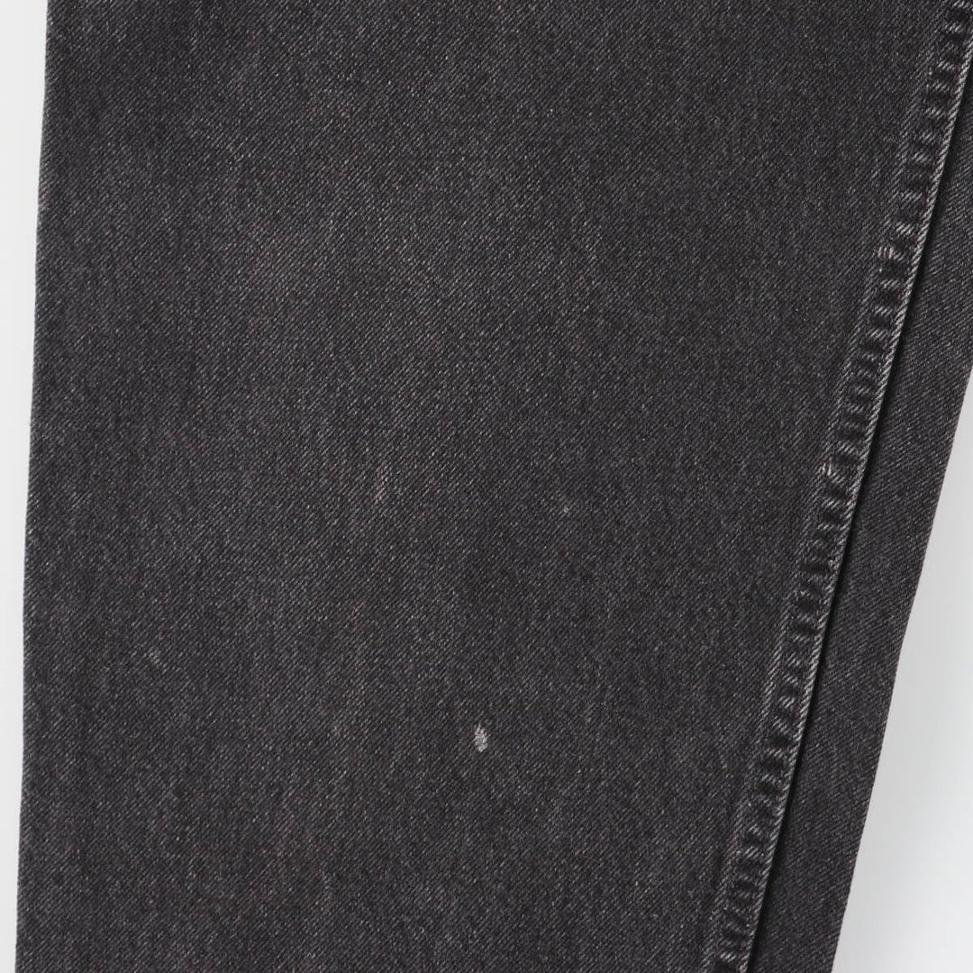 Levi's 560 Loose Fit Tapered Leg Black Denim Pants, Men's Size 32 unclear black type Vintage Second Hand