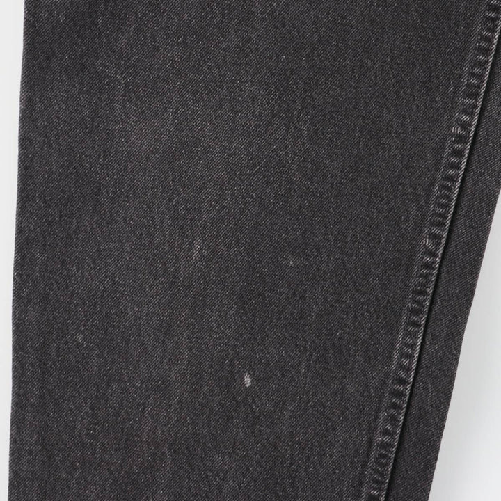 Levi's 560 Loose Fit Tapered Leg Black Denim Pants, Men's Size 32 unclear black type Vintage Second Hand