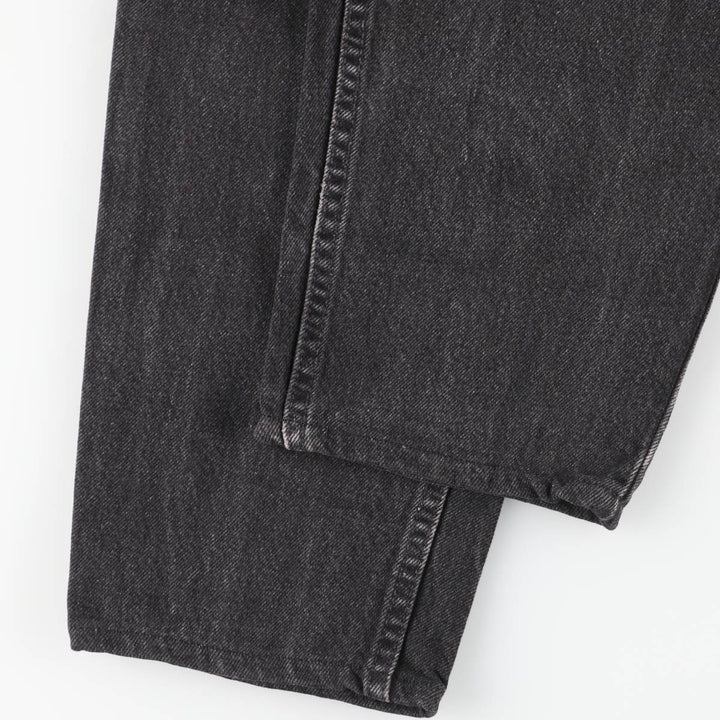 Levi's 560 Loose Fit Tapered Leg Black Denim Pants, Men's Size 32 unclear black type Vintage Second Hand