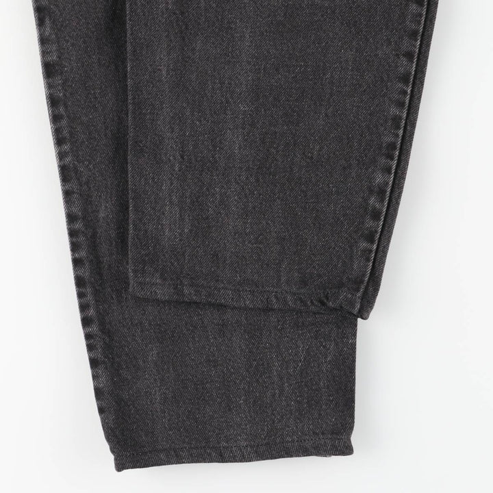 Levi's 560 Loose Fit Tapered Leg Black Denim Pants, Men's Size 32 unclear black type Vintage Second Hand