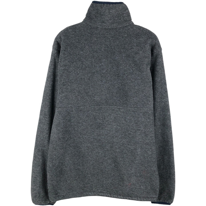 Vintage 80s-90'S Patagonia Half-Zip Fleece Pullover, Men's Size L unclear gray type Vintage Second Hand