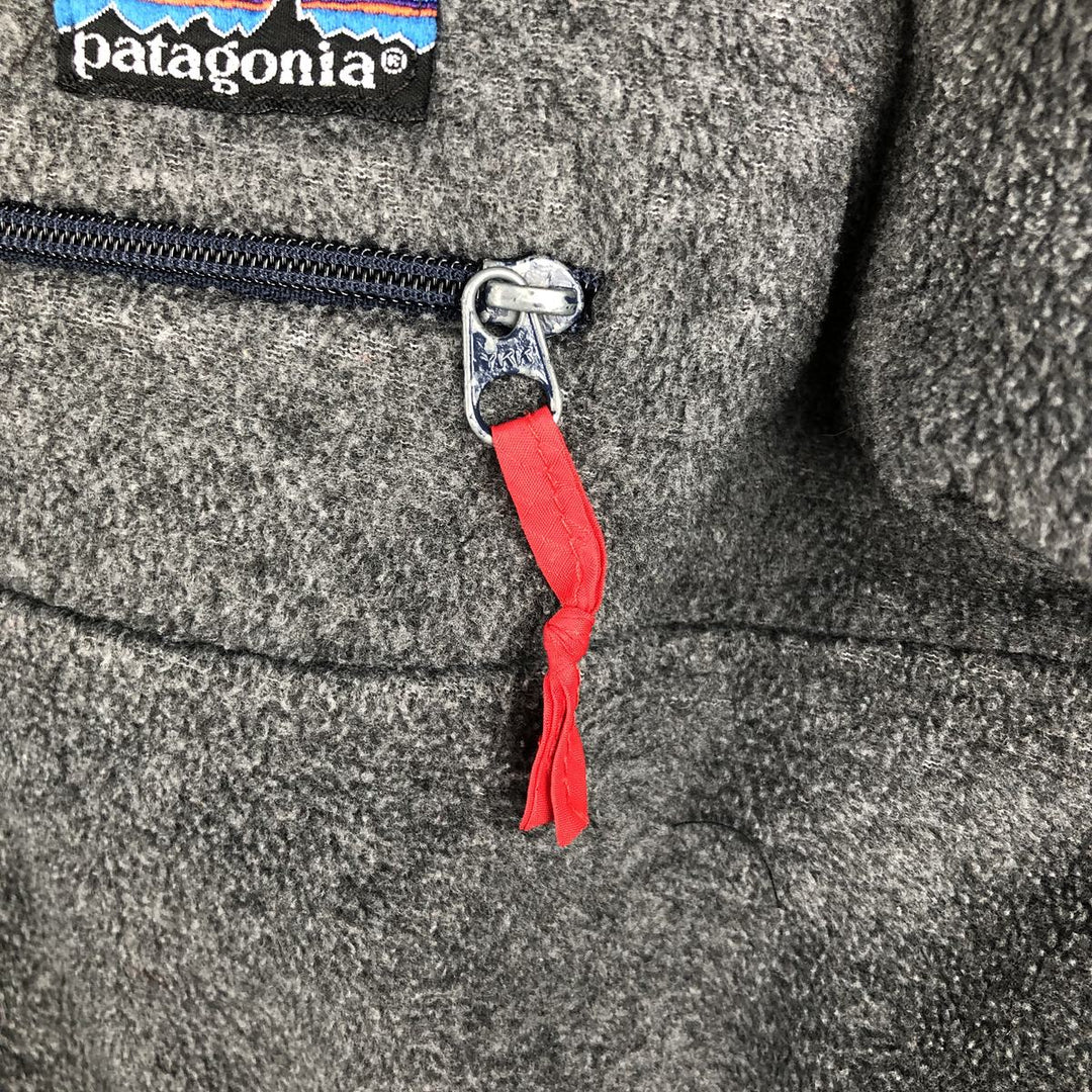 Vintage 80s-90'S Patagonia Half-Zip Fleece Pullover, Men's Size L unclear gray type Vintage Second Hand