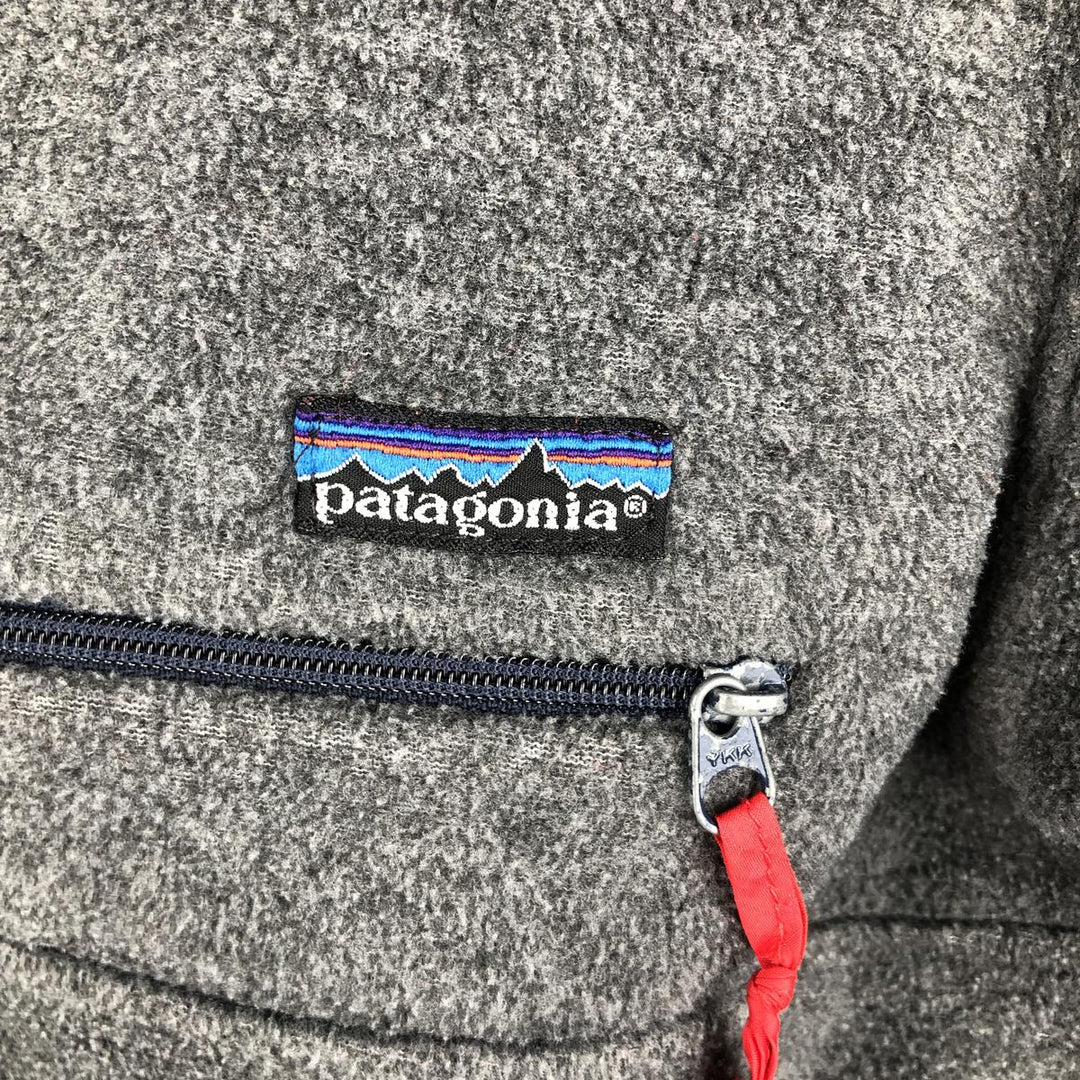 Vintage 80s-90'S Patagonia Half-Zip Fleece Pullover, Men's Size L unclear gray type Vintage Second Hand
