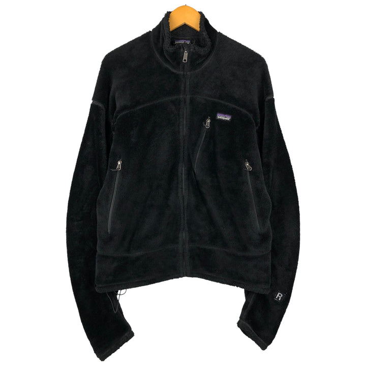 Patagonia Regulator R4 Fleece Jacket, Men's Size L polyester black type Vintage Second Hand