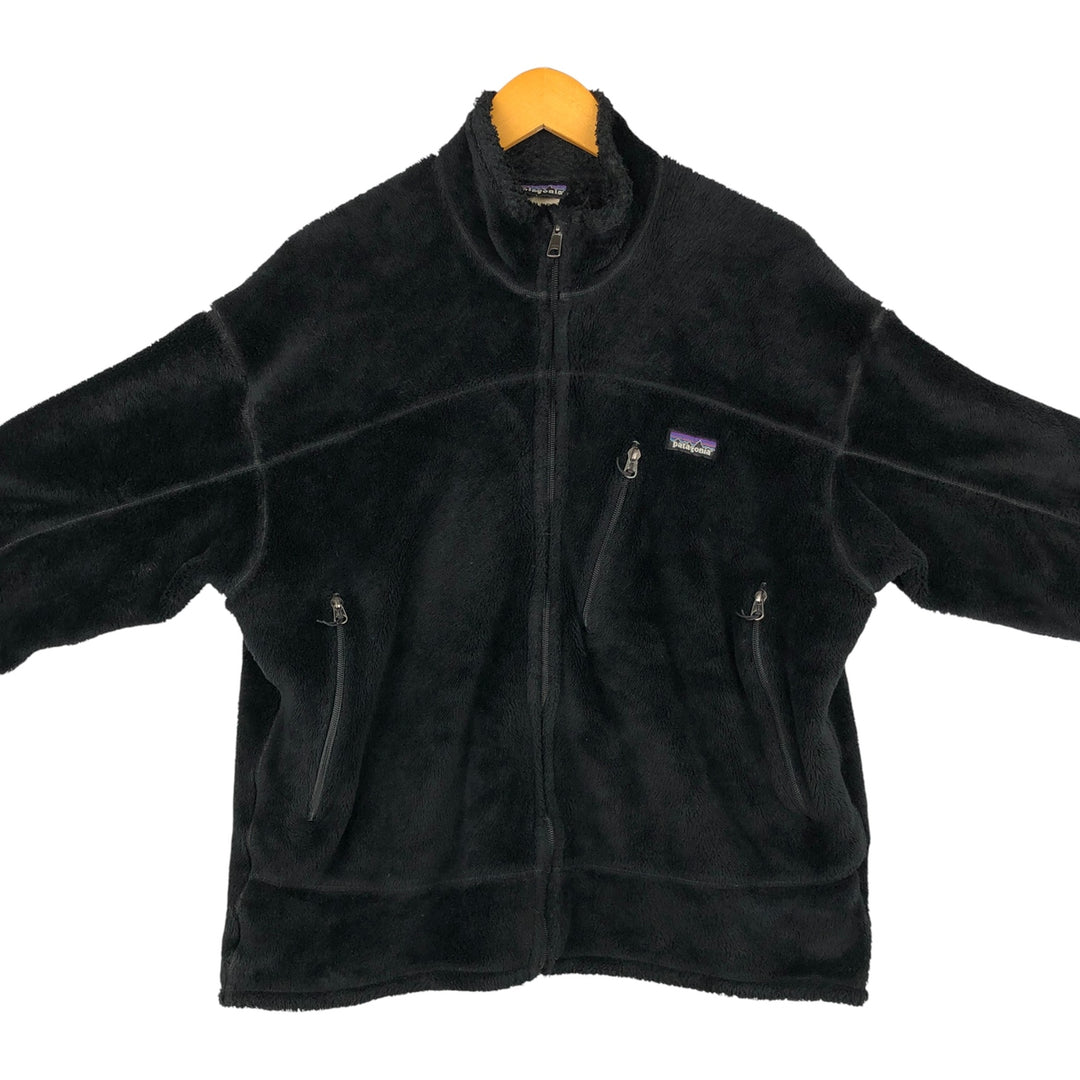 Patagonia Regulator R4 Fleece Jacket, Men's Size L polyester black type Vintage Second Hand
