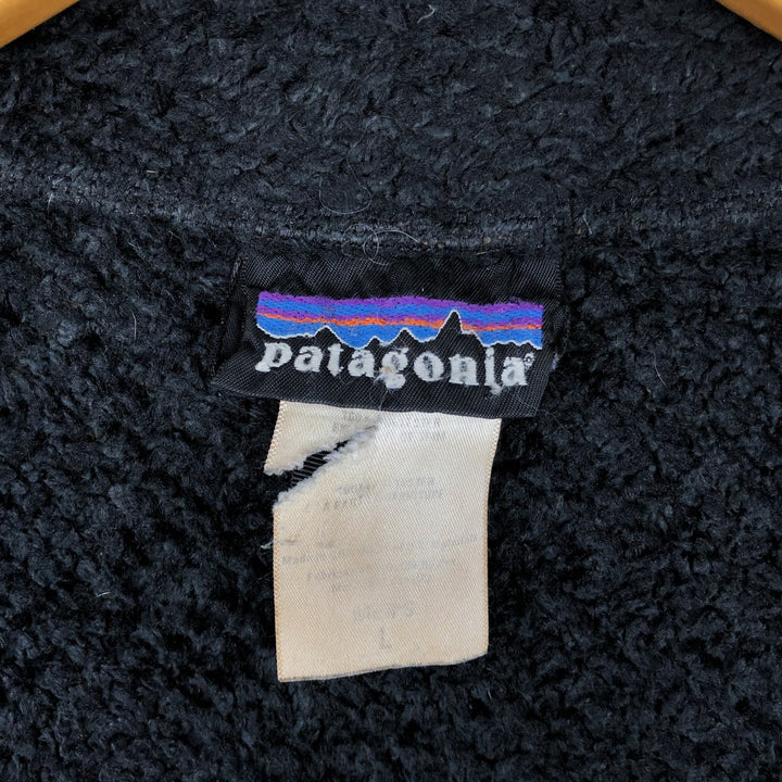 Patagonia Regulator R4 Fleece Jacket, Men's Size L polyester black type Vintage Second Hand
