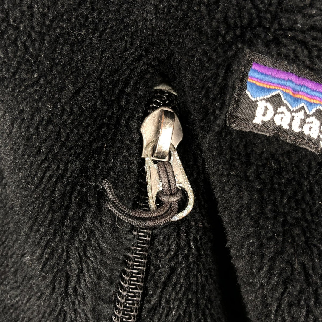 Patagonia Regulator R4 Fleece Jacket, Men's Size L polyester black type Vintage Second Hand