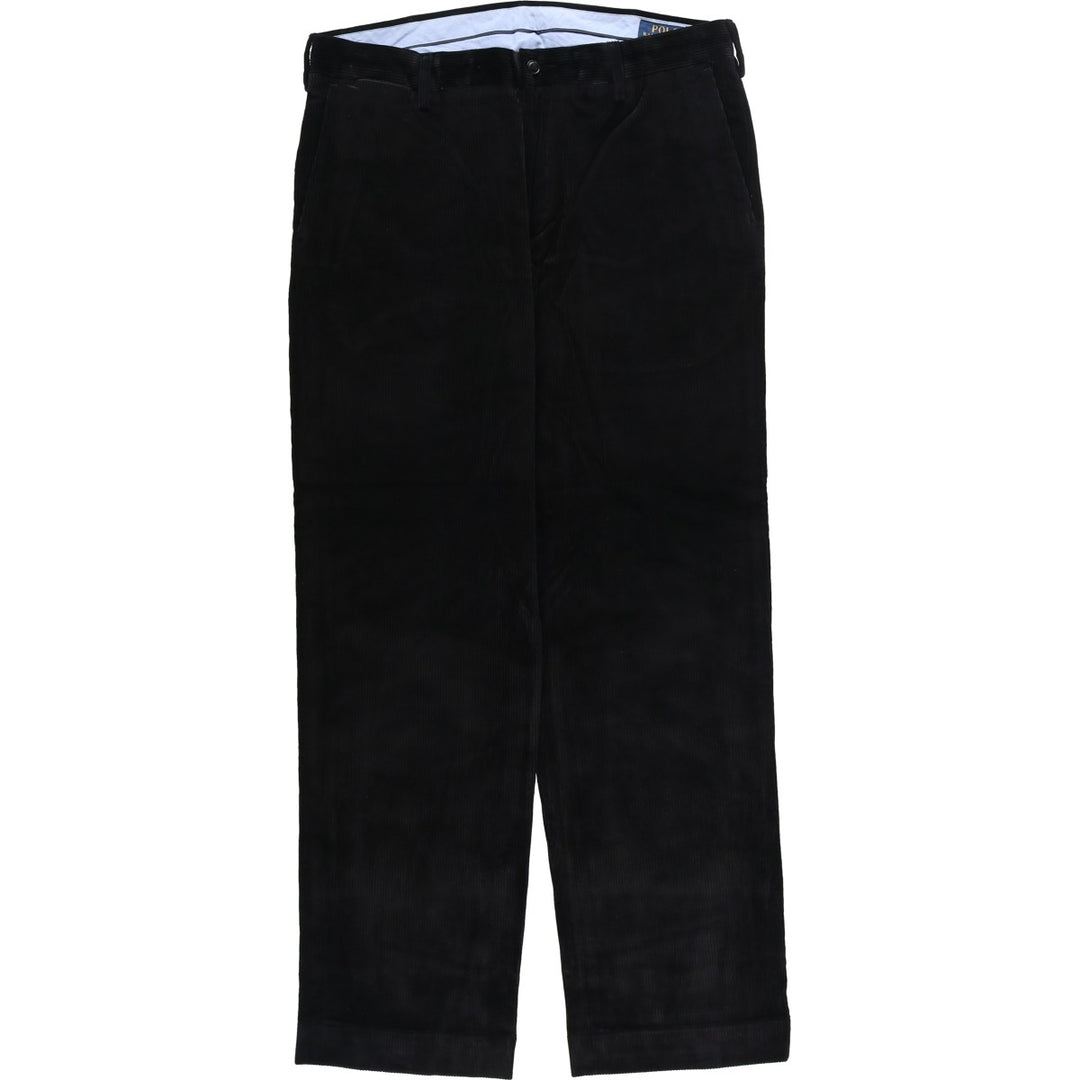 Ralph Lauren POLO RALPH LAUREN CLASSIC FIT corduroy pants, men's size W34 cotton black type Vintage Second Hand