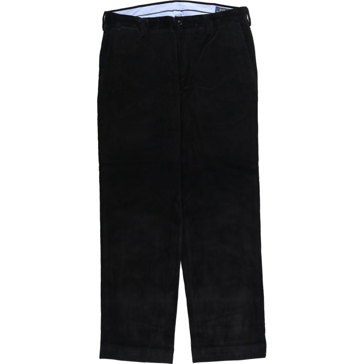 Ralph Lauren POLO RALPH LAUREN CLASSIC FIT corduroy pants, men's size W34 cotton black type Vintage Second Hand