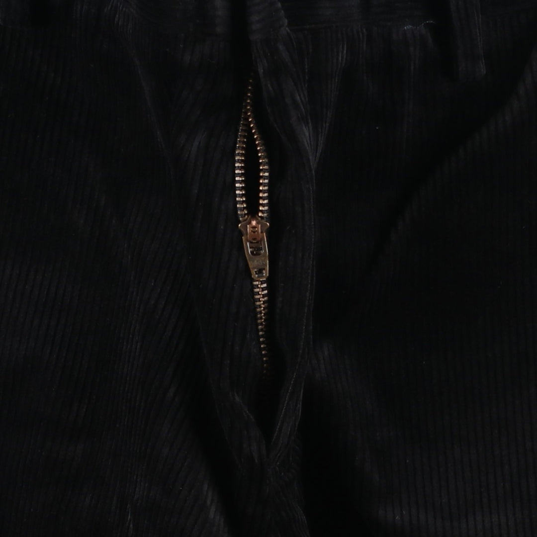 Ralph Lauren POLO RALPH LAUREN CLASSIC FIT corduroy pants, men's size W34 cotton black type Vintage Second Hand