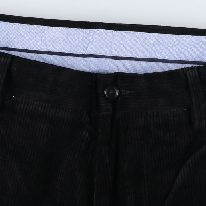 Ralph Lauren POLO RALPH LAUREN CLASSIC FIT corduroy pants, men's size W34 cotton black type Vintage Second Hand