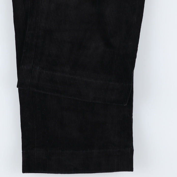 Ralph Lauren POLO RALPH LAUREN CLASSIC FIT corduroy pants, men's size W34 cotton black type Vintage Second Hand