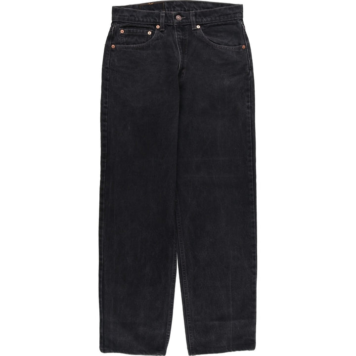 90'S Levi's 550-0260 Black Denim Tapered Denim Pants Made in USA Men's W30 Vintage cotton black type Vintage Second Hand