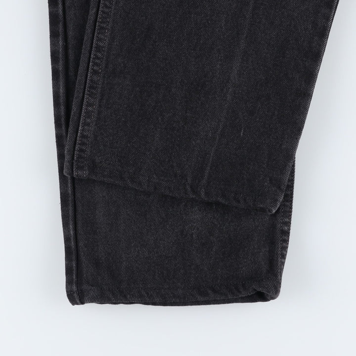 90'S Levi's 550-0260 Black Denim Tapered Denim Pants Made in USA Men's W30 Vintage cotton black type Vintage Second Hand