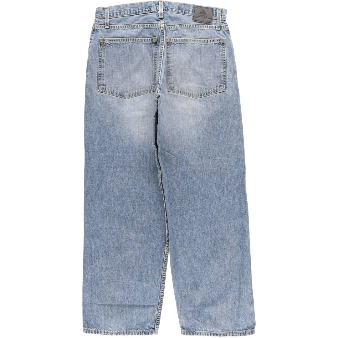 2000'S Levi's SILVER TAB BAGGY tapered denim pants, men's size W33 cotton blue type Vintage Second Hand