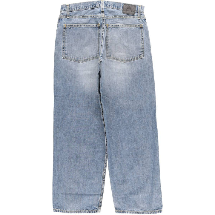 2000'S Levi's SILVER TAB BAGGY tapered denim pants, men's size W33 cotton blue type Vintage Second Hand