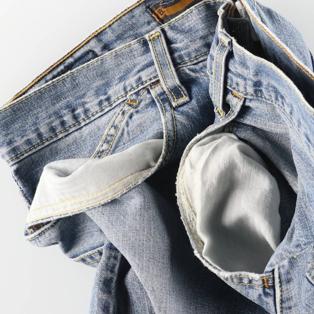 2000'S Levi's SILVER TAB BAGGY tapered denim pants, men's size W33 cotton blue type Vintage Second Hand