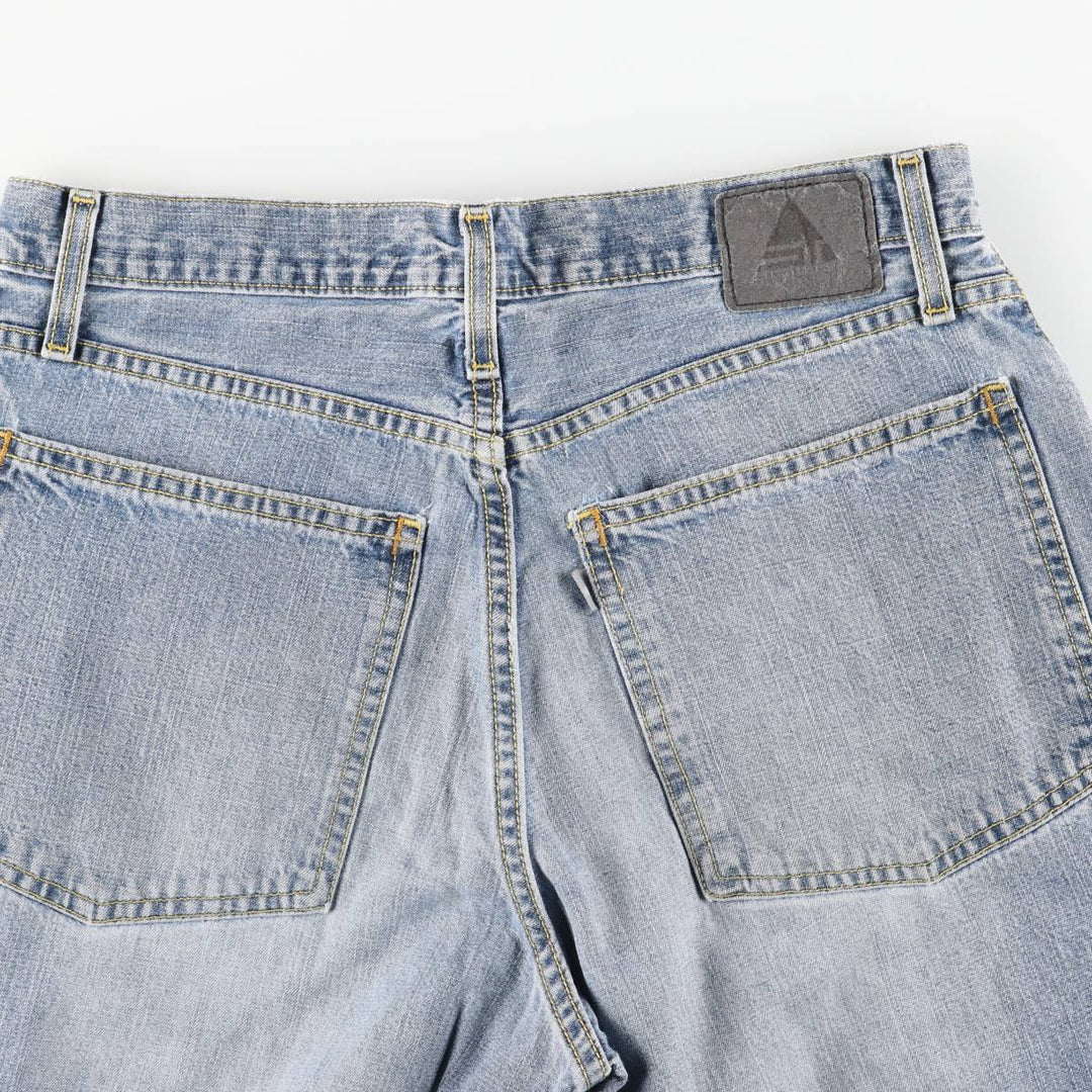 2000'S Levi's SILVER TAB BAGGY tapered denim pants, men's size W33 cotton blue type Vintage Second Hand