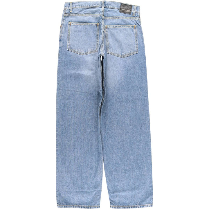 00'S Levi's SILVER TAB BAGGY tapered denim pants for men, size w34 cotton blue type Vintage Second Hand