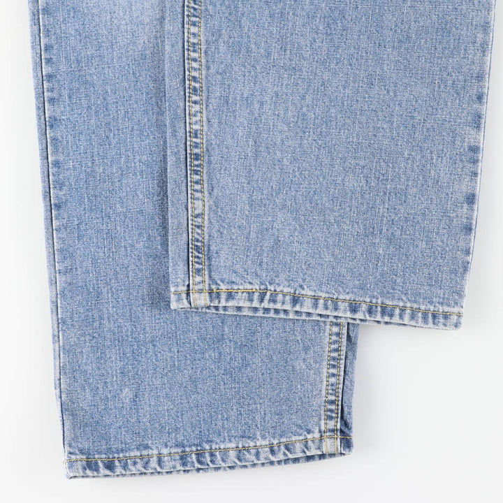 00'S Levi's SILVER TAB BAGGY tapered denim pants for men, size w34 cotton blue type Vintage Second Hand