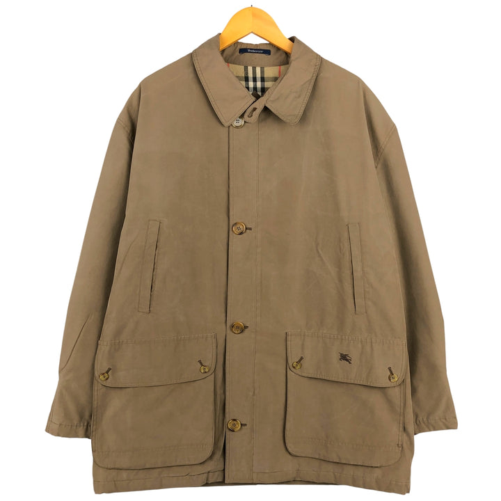 Burberry's cotton jacket, men's size XL cotton Beige type Vintage Second Hand