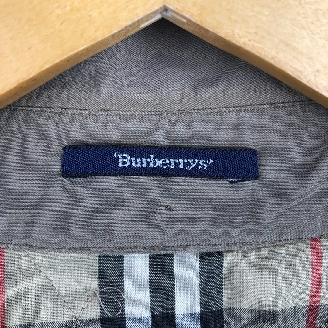 Burberry's cotton jacket, men's size XL cotton Beige type Vintage Second Hand