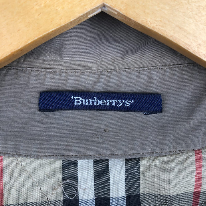 Burberry's cotton jacket, men's size XL cotton Beige type Vintage Second Hand