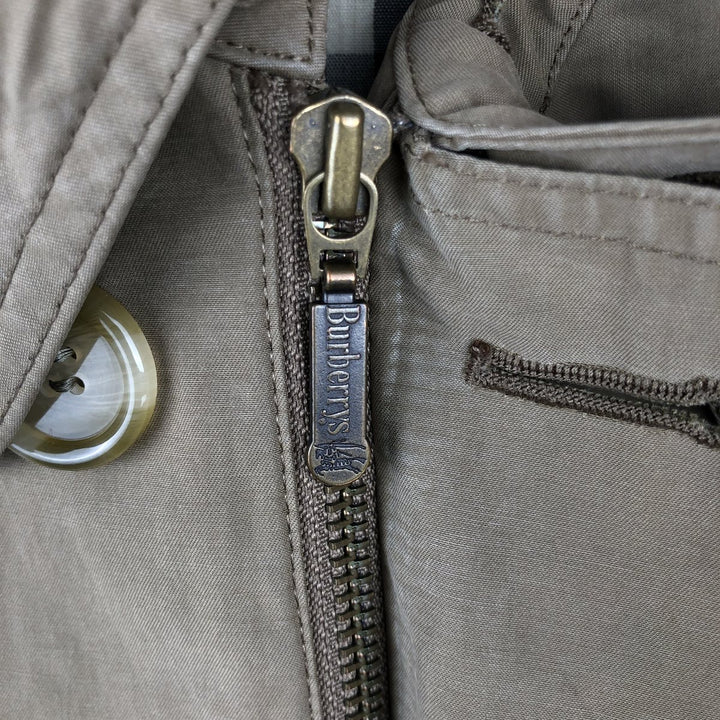 Burberry's cotton jacket, men's size XL cotton Beige type Vintage Second Hand