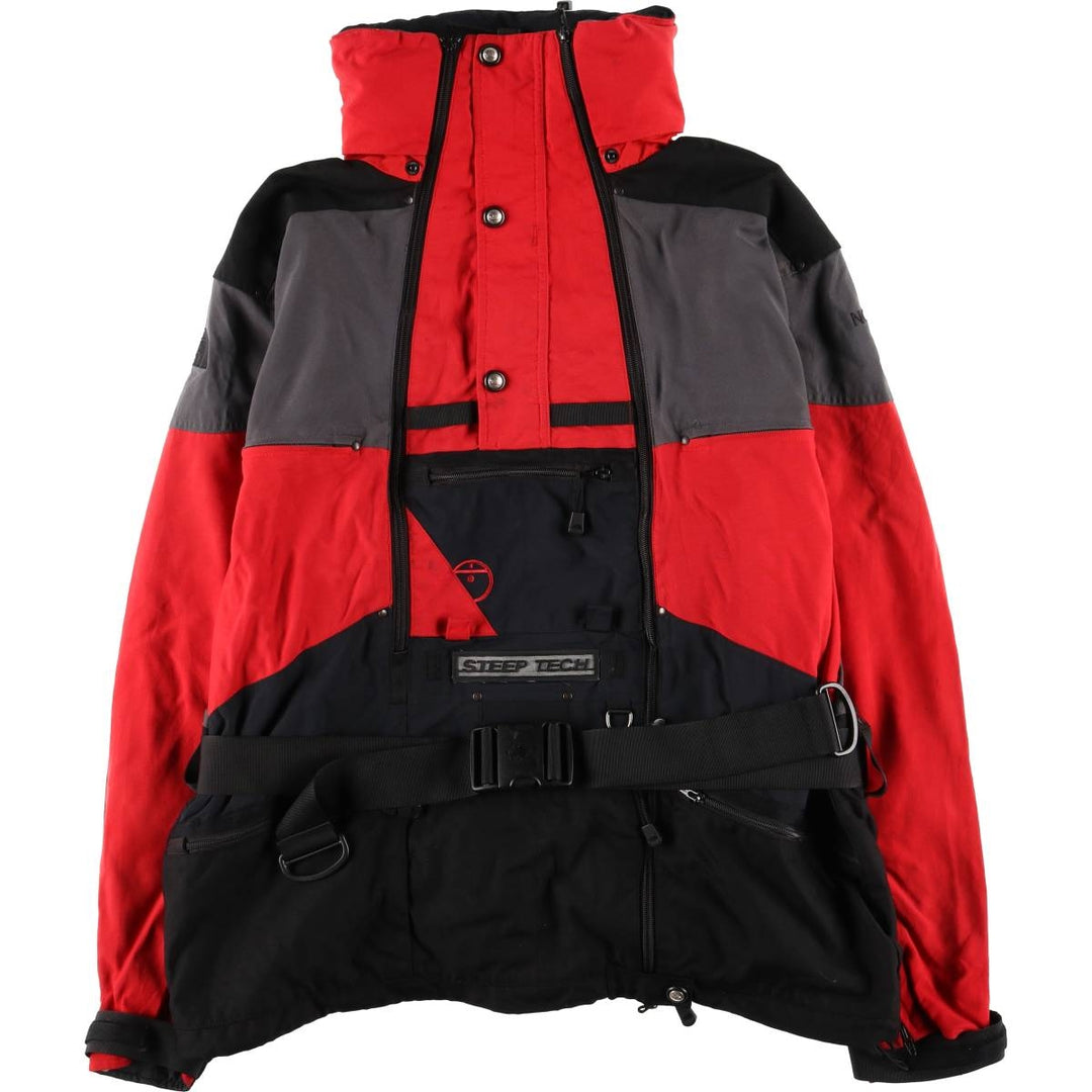 90s-00'S Vintage The North Face Steep Tech Anorak Jacket, Men's XXL Nylon red type Vintage Second Hand