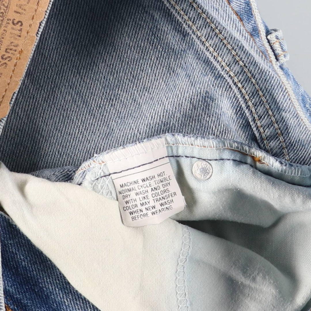 Vintage 80s-90'S Levi's 20517-0217 Orange Tab Bootcut Denim Pants, Made in USA, Men's Size W31 cotton blue type Vintage Second Hand