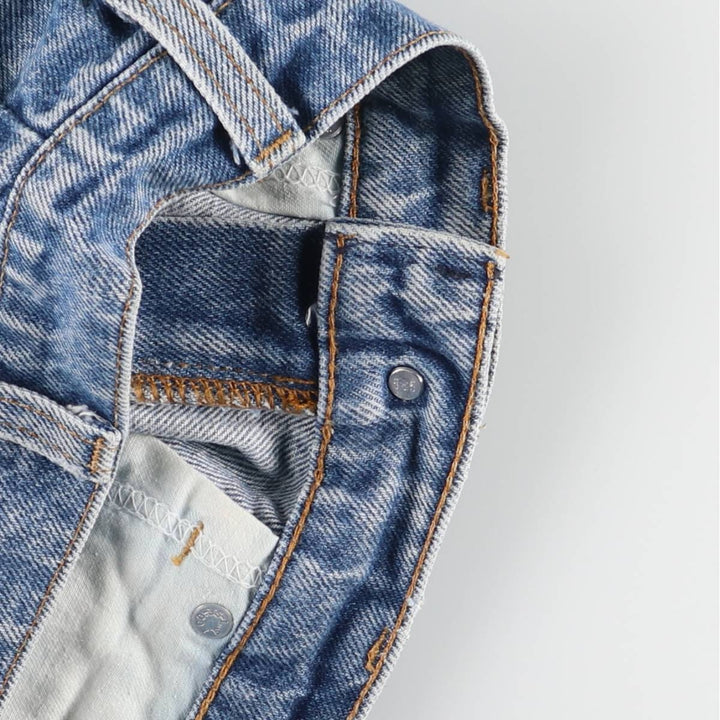 Vintage 80s-90'S Levi's 20517-0217 Orange Tab Bootcut Denim Pants, Made in USA, Men's Size W31 cotton blue type Vintage Second Hand