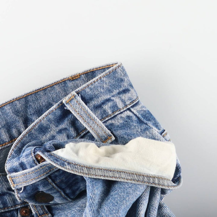 Vintage 80s-90'S Levi's 20517-0217 Orange Tab Bootcut Denim Pants, Made in USA, Men's Size W31 cotton blue type Vintage Second Hand