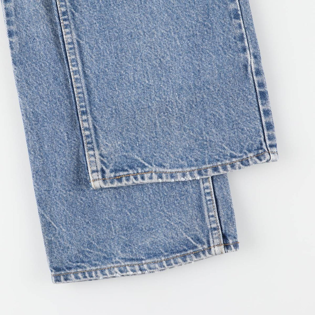 Vintage 80s-90'S Levi's 20517-0217 Orange Tab Bootcut Denim Pants, Made in USA, Men's Size W31 cotton blue type Vintage Second Hand