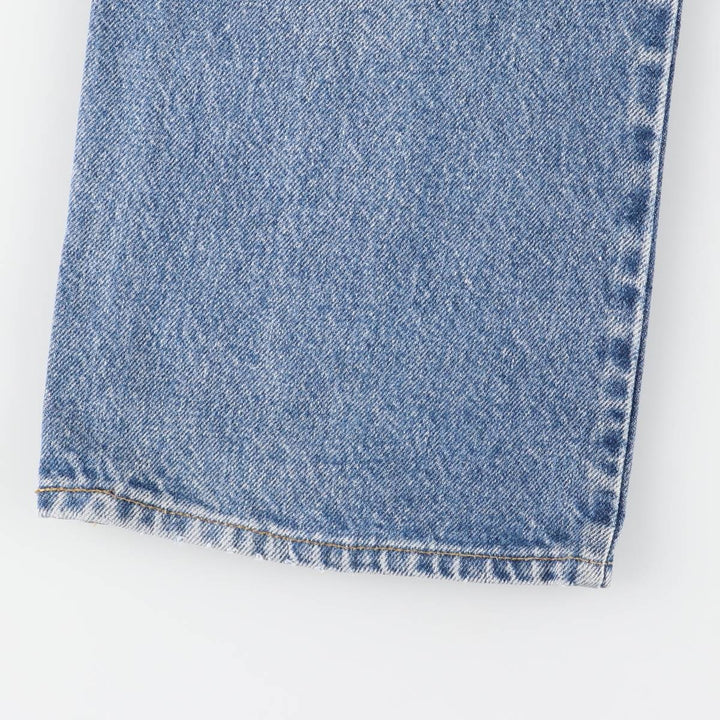 Vintage 80s-90'S Levi's 20517-0217 Orange Tab Bootcut Denim Pants, Made in USA, Men's Size W31 cotton blue type Vintage Second Hand