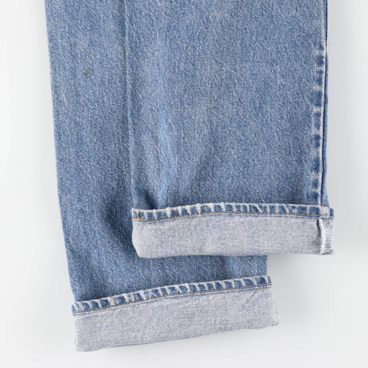 Vintage 80s-90'S Levi's 20517-0217 Orange Tab Bootcut Denim Pants, Made in USA, Men's Size W31 cotton blue type Vintage Second Hand
