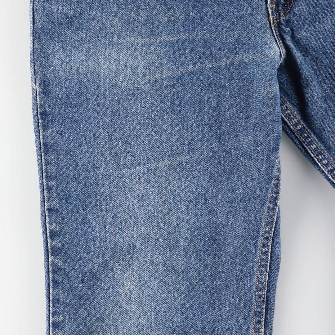 2000'S Levi's 00517-0217 Boot Cut Denim Pants, Made in USA, Men's Size 36 cotton blue type Vintage Second Hand