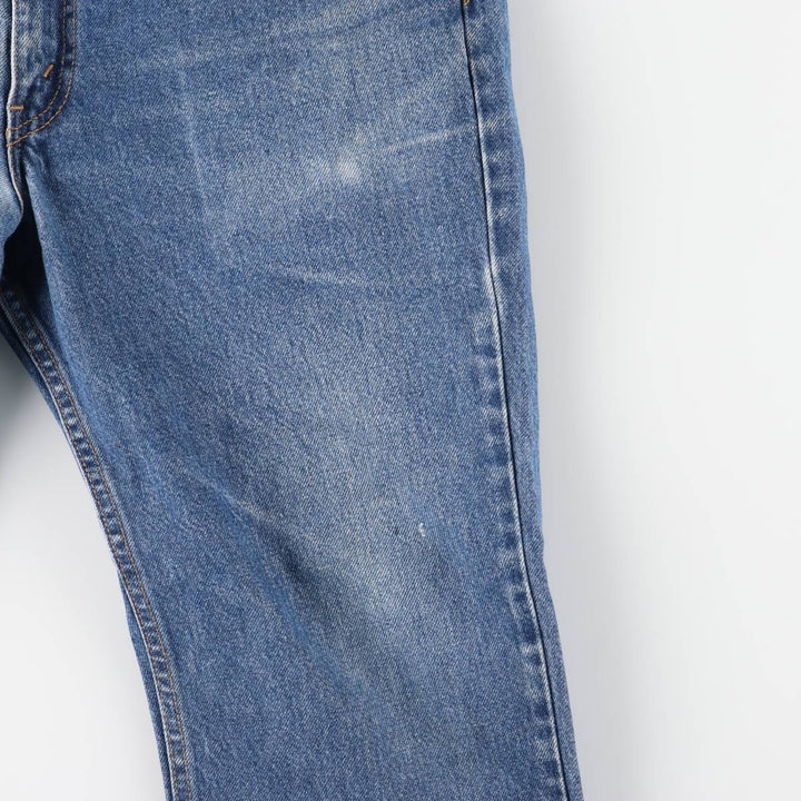 2000'S Levi's 00517-0217 Boot Cut Denim Pants, Made in USA, Men's Size 36 cotton blue type Vintage Second Hand